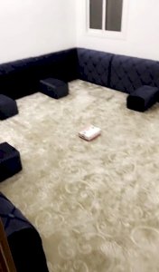 فرشات و مساند جديده وطاوله للبيع