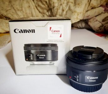 Canon 50mm 18 Stm Lens New