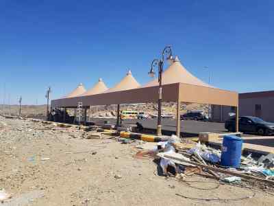 مظلات وسواتر sawater-sa.com, ورشة تركيب مظلات