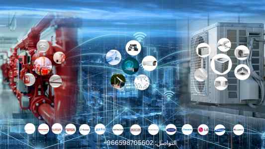 كاميرات المراقبة والسنترالات والسيرفرات وتمدي