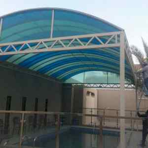 مظلات وسواتر sawater-sa.com, ورشة تركيب مظلات